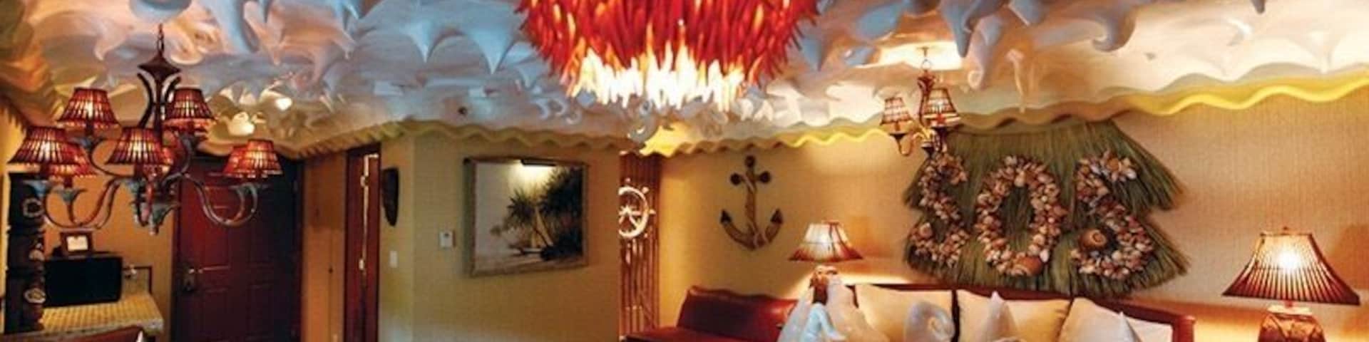 #TroveOnTuesday if you are looking a unique place to stay and get away from it all- check out the Roxbury Motel in Roxbury, NY. Deep in the Catskills, this wacky in a great way hotel features individual rooms with a far out theme. We stayed in “Mary Ann’s Creampie” based on everyone’s favorite brunette from Gilligans Island (and our guess is the double entendre isn’t an accident). Big thumbs up