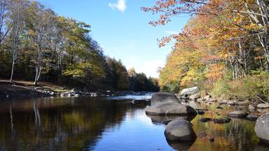 Swift River, Roxbury Maine In the Fall