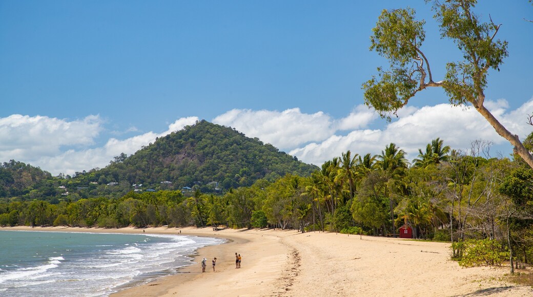 Clifton Beach featuring general coastal views and a beach as well as a small group of people