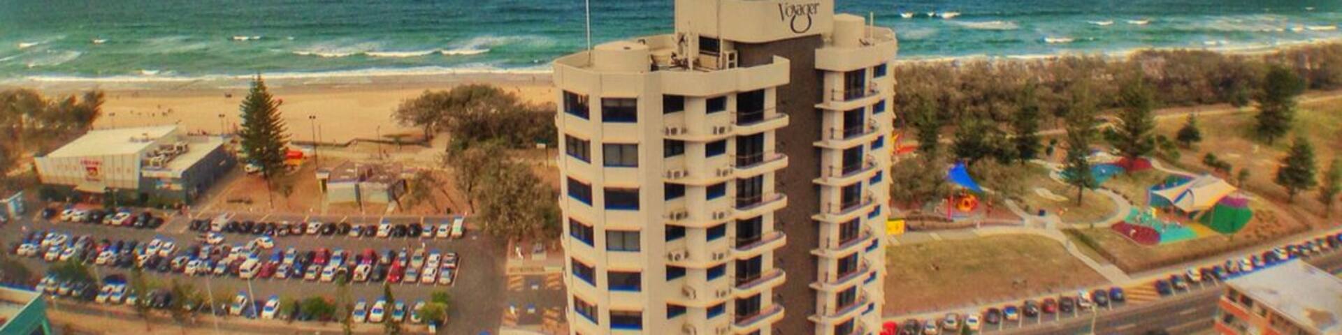 Peppers Broadbeach is on the Gold Coast in Australia and it's so much more than a party destination. I loved waking up to this view on the beach, especially with a rainbow like this!