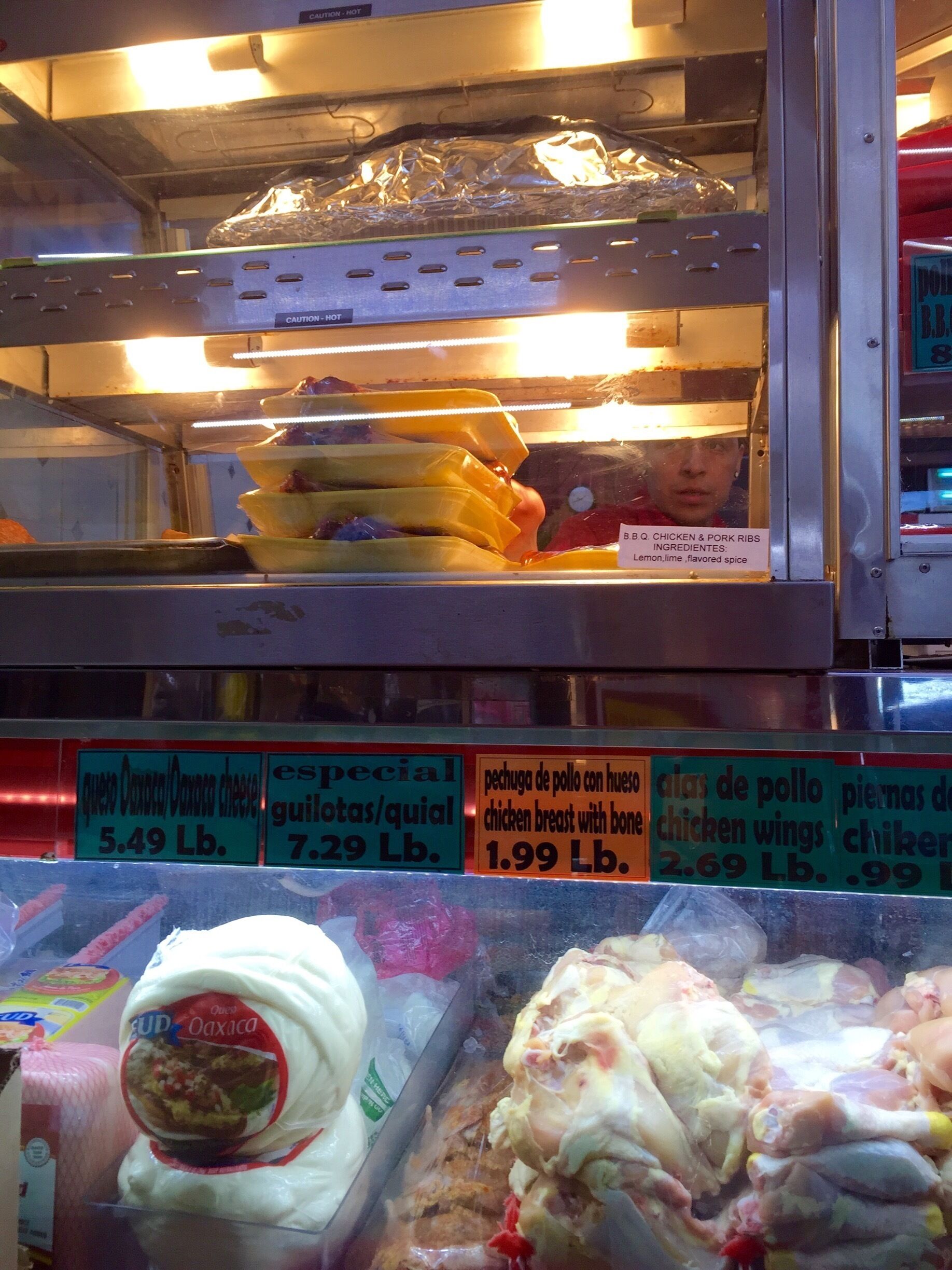 Another Buford Highway gem. The grill outside Brito Supermarket is red hot all day grilling pollo asado and pork ribs. A whole grilled chicken costs $8.99 and the flavor is phenomenal. Ask for the red and green salsas. #BuHi #pollo #streetfood