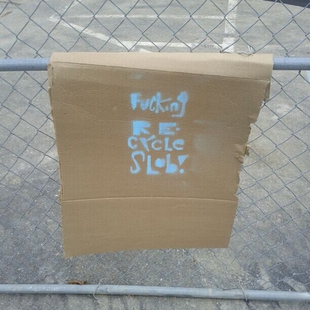 Someone taking issue with the construction practices of the new Whole Foods.