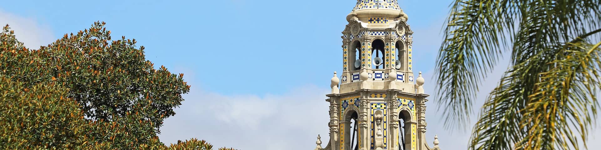California tower in Balboa Park - San Diego, California