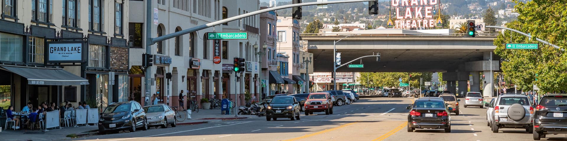 Piedmont showing signage