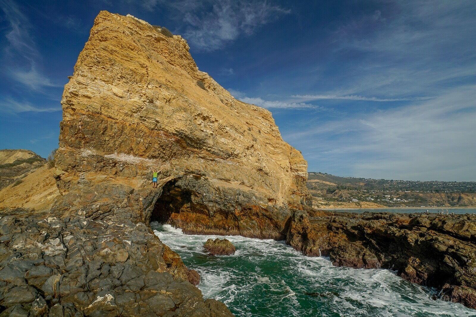 3 awesome sea caves here; check the trip report for Abalone Cove on my website for details on getting there. Best local nature gem within reach of Los Angeles!