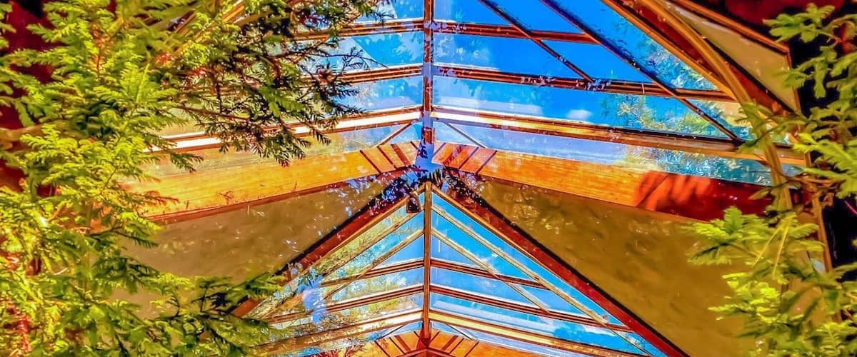 The "glass church" took my breath away. Tucked perfectly in the trees. #localsecrets