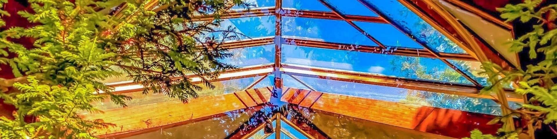 The "glass church" took my breath away. Tucked perfectly in the trees. #localsecrets