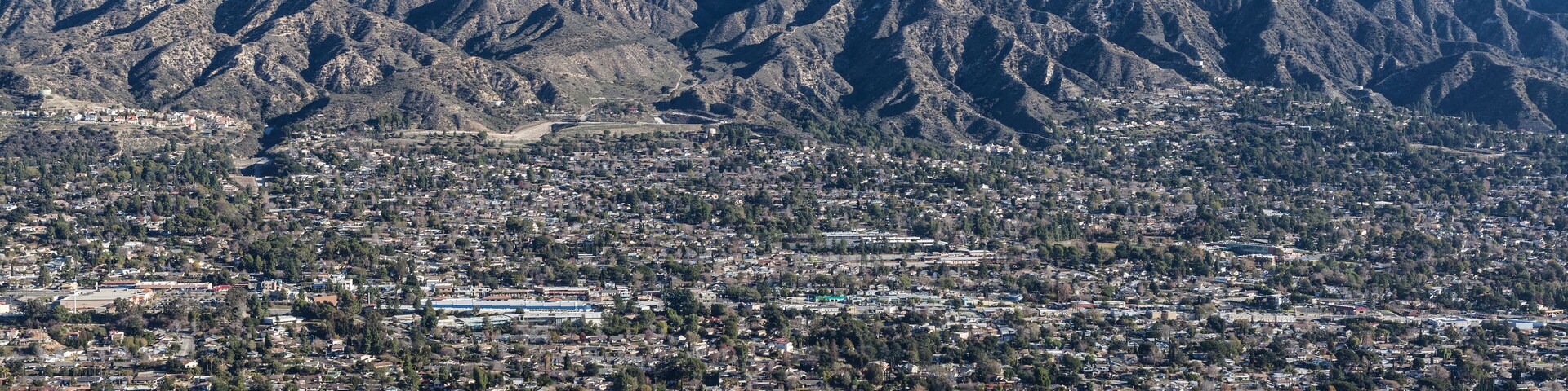 La Crescenta and Mt. Lukins in Southern California
