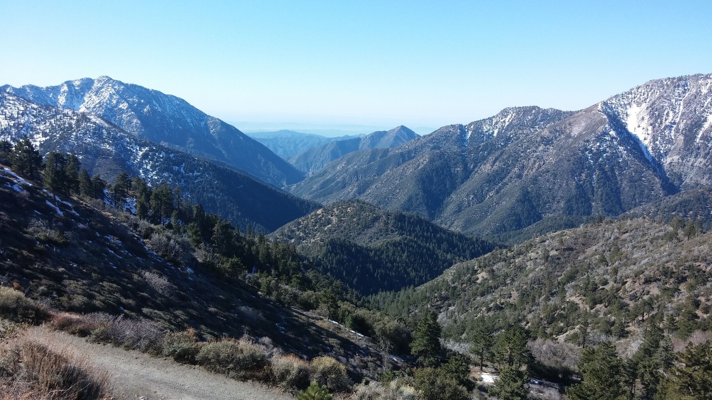 View from inspration point.