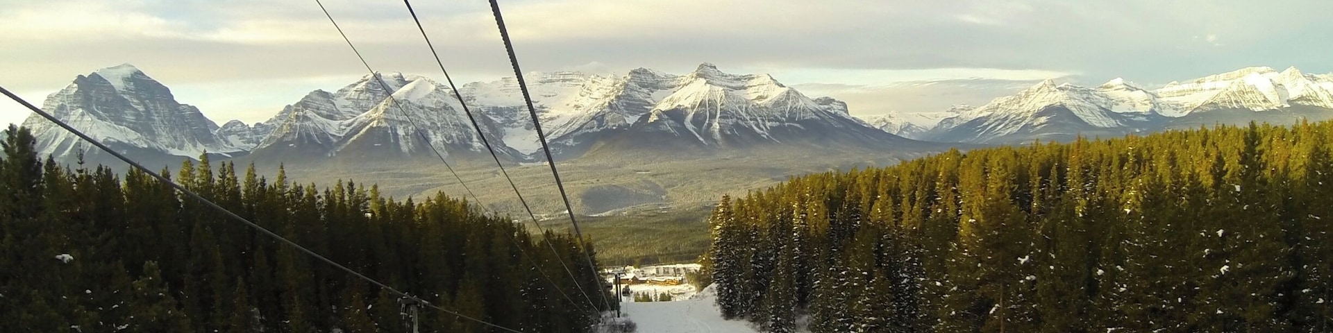 Bombing down this mountain while getting lost in the view, almost running over children.
Go EARLY to avoid the kidlets.