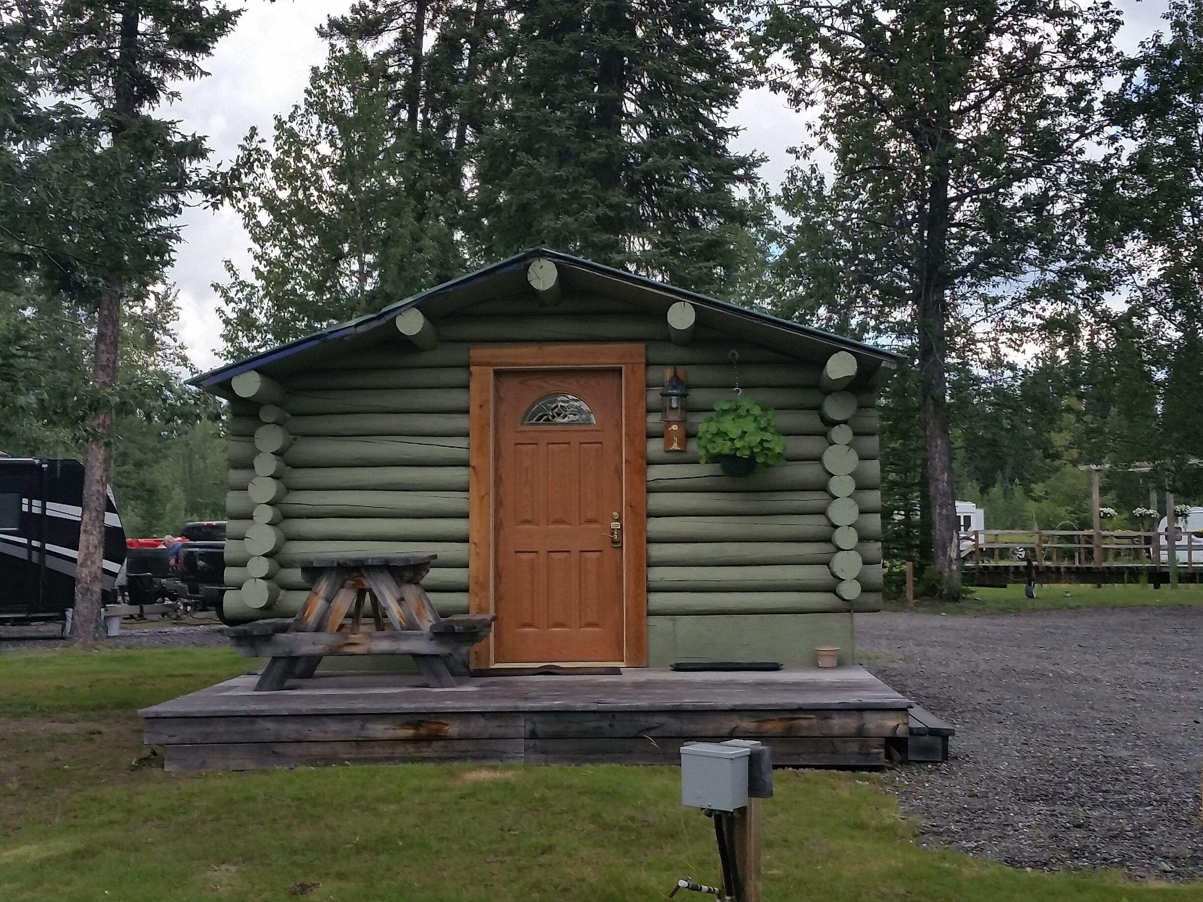 Interesting campground at. Beaver Creek . 