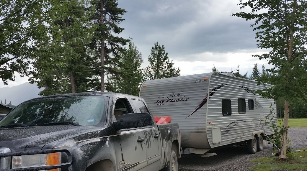 The Yukon was beautiful, but the rain and road construction was everywhere. Trip to the tire shop.