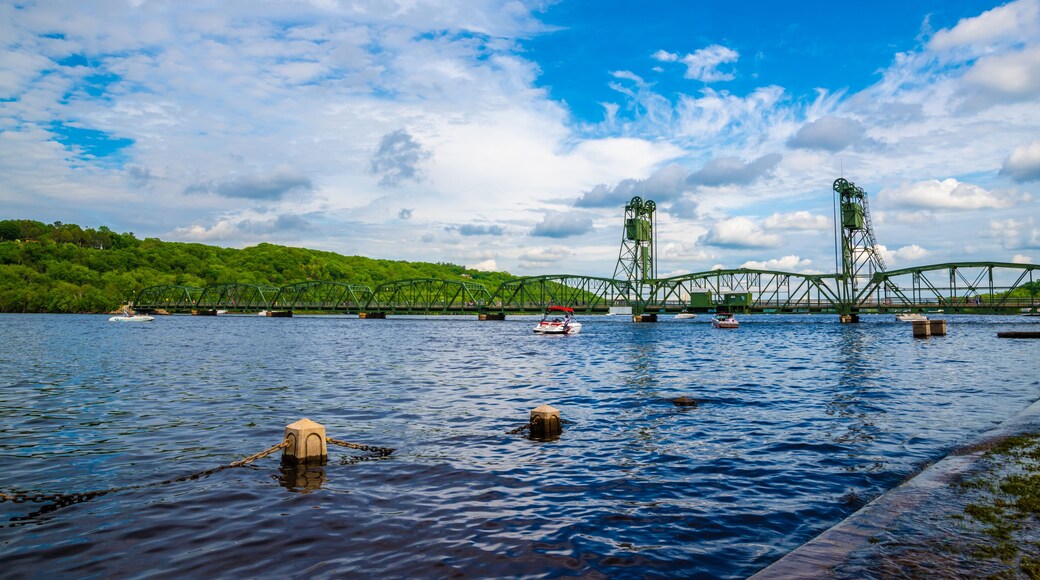 The Stillwater Lift Bridge in Stillwater, Minnesota