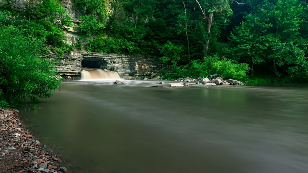 Narrows of the Harpeth Tunnel in Tennessee