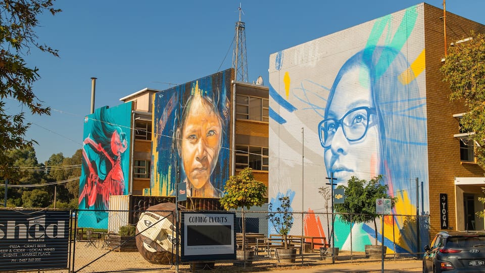 Benalla showing outdoor art