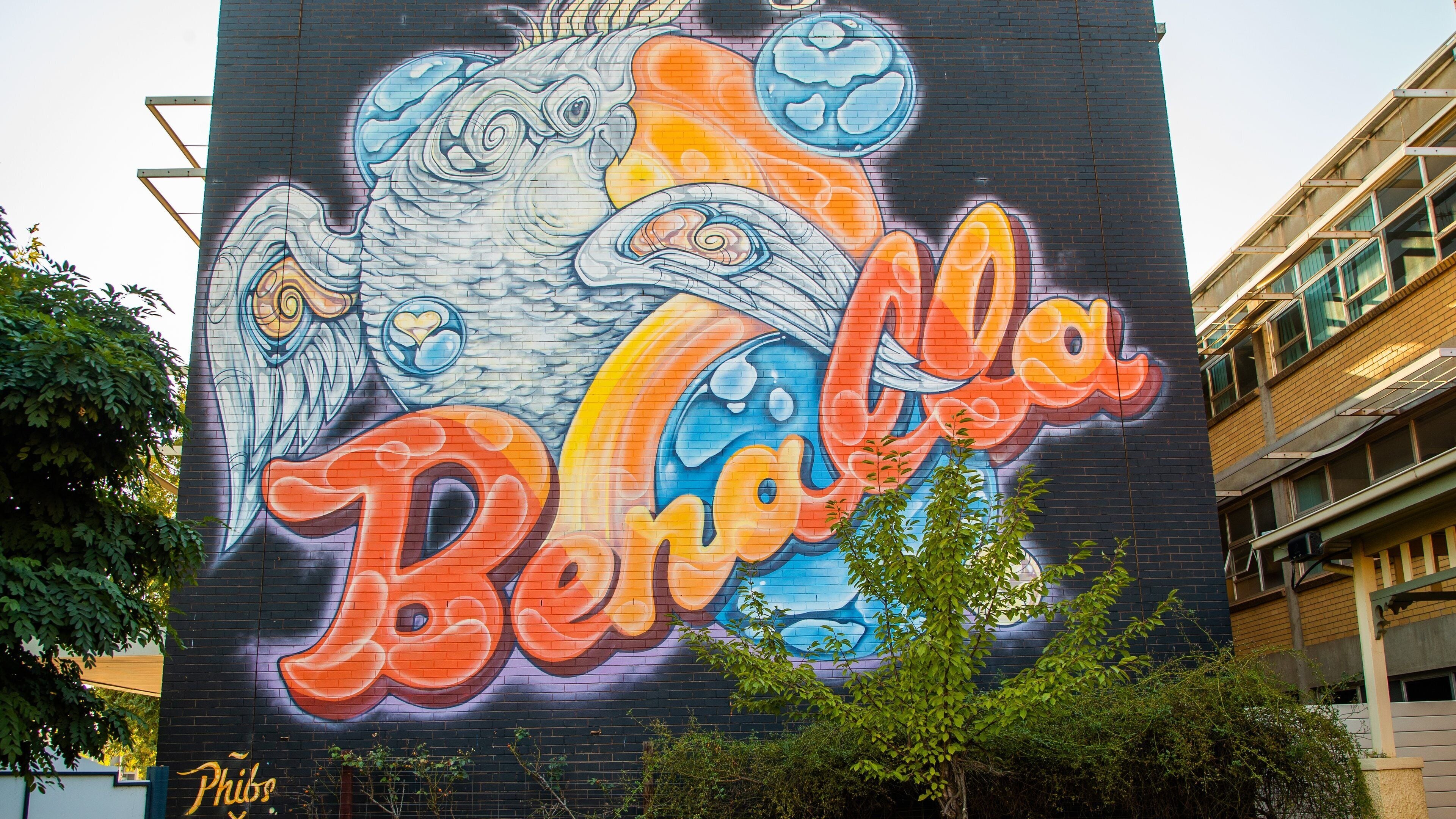 Benalla showing outdoor art