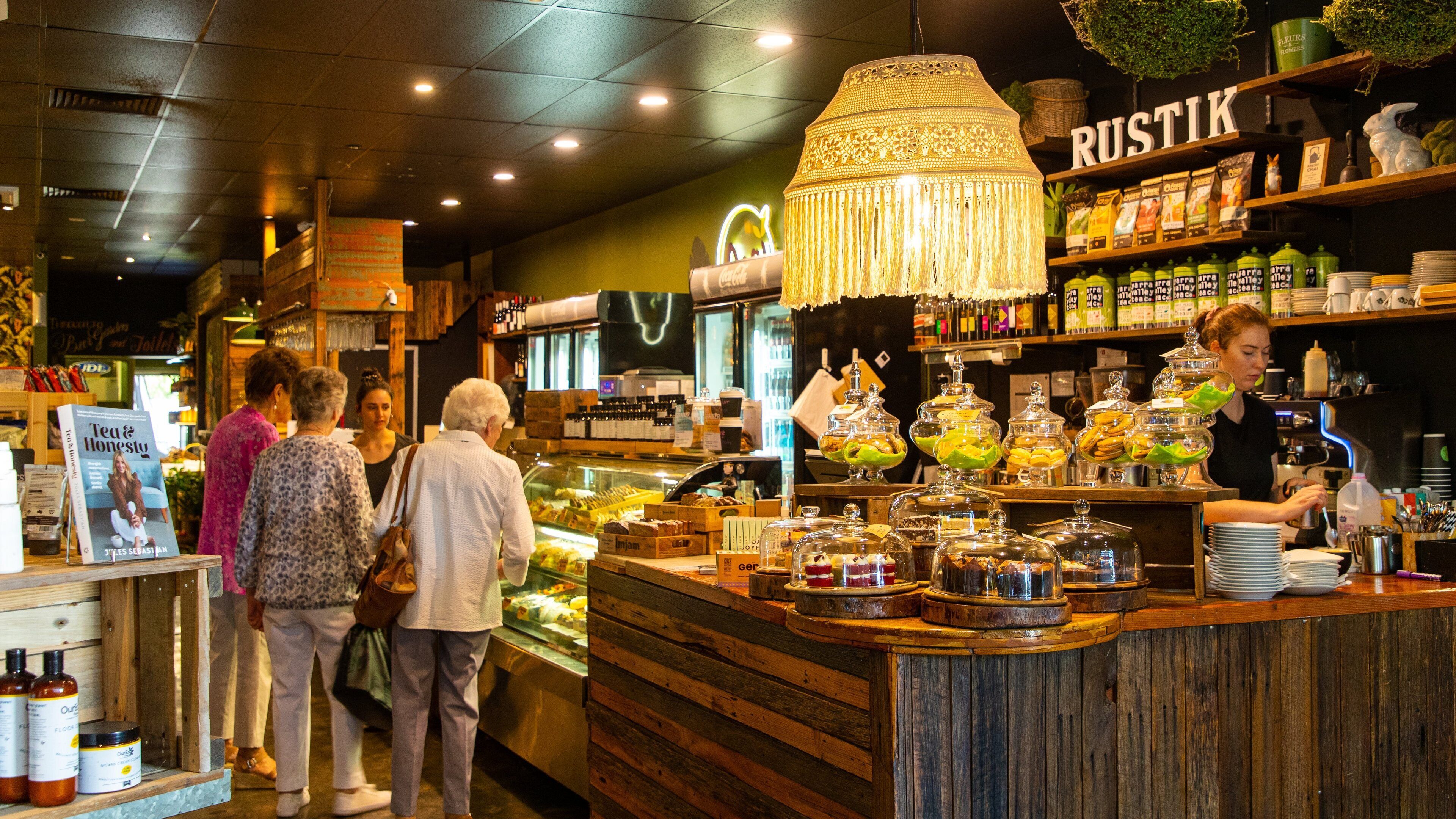 Benalla which includes interior views and cafe scenes as well as a small group of people