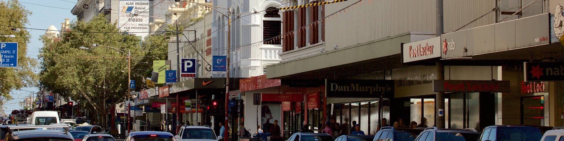 Prahran featuring street scenes