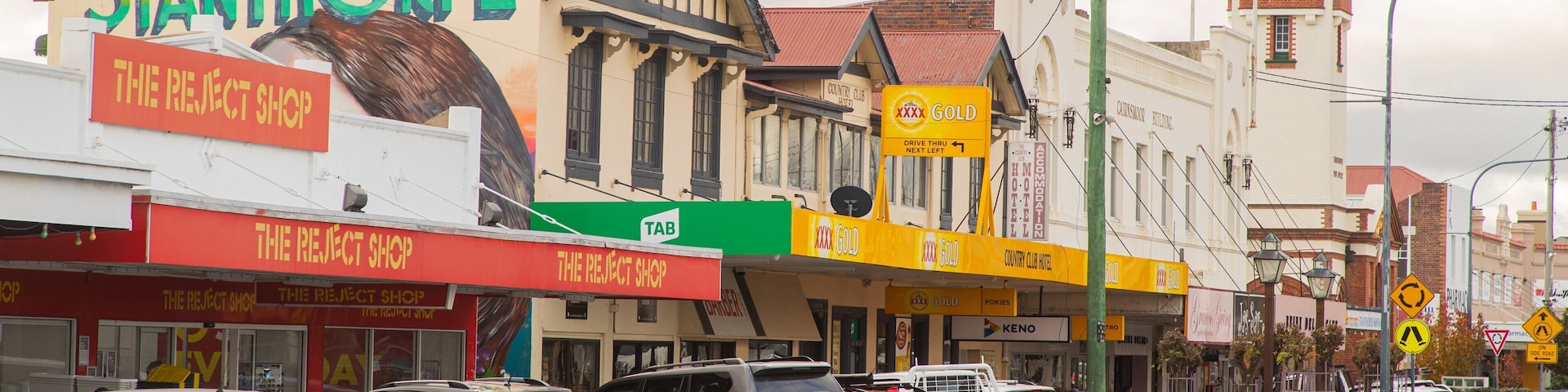 Stanthorpe featuring a small town or village and heritage elements