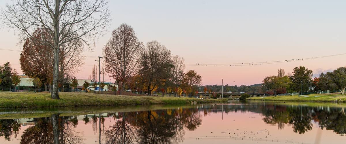 Stanthorpe featuring a sunset and a river or creek