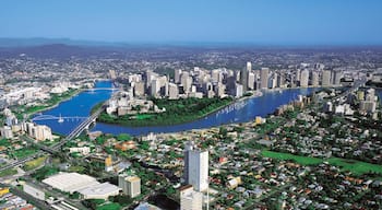 Ngoại ô Toowong trong đó bao gồm thành phố và tòa nhà chọc trời