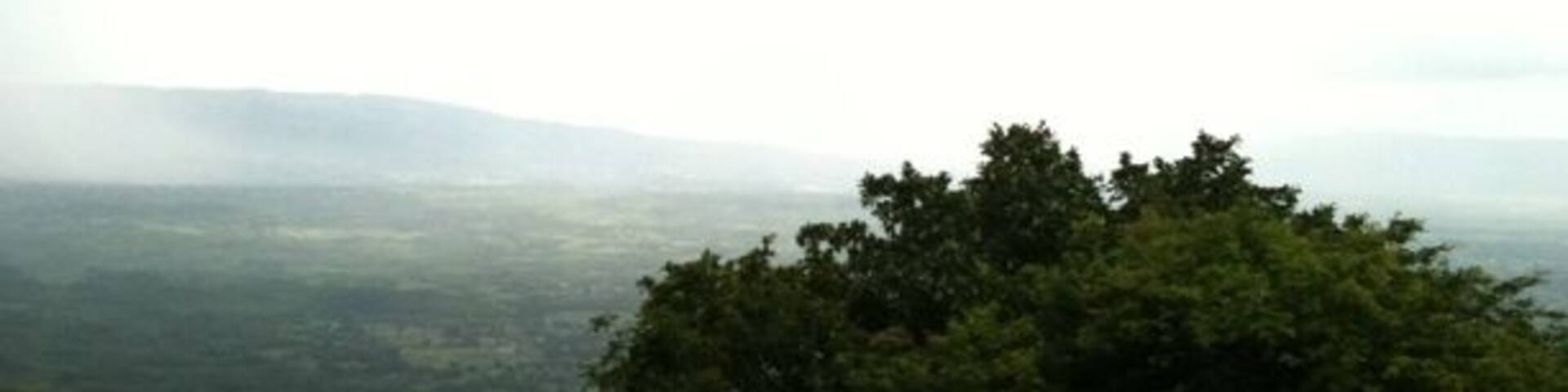 A view of St. Elisabeth from Spur Tree Hill, Manchester, Jamaica