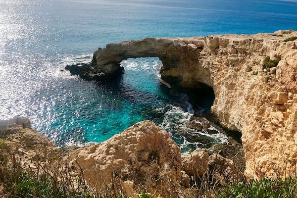 and the famous spot - Love Bridge with its spectacular rock and clear waters. While driving trough I noticed this rock and then found out its one of great landmarks in Cyprus. Worth visit :)
#Cyprus
#LoveBridge
#LifeAtExpedia