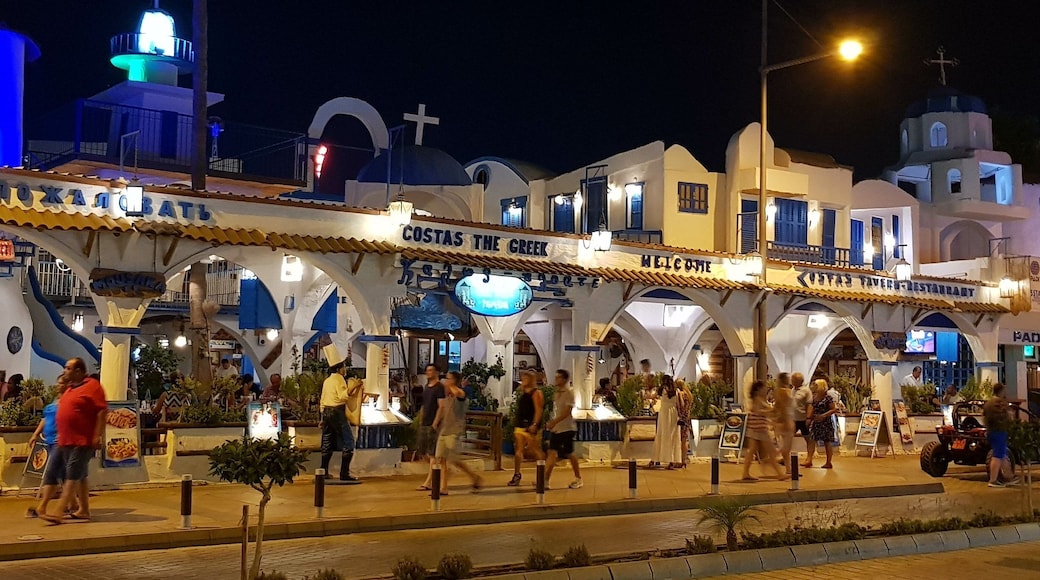 Ayia Napa, ex English and future Russian place