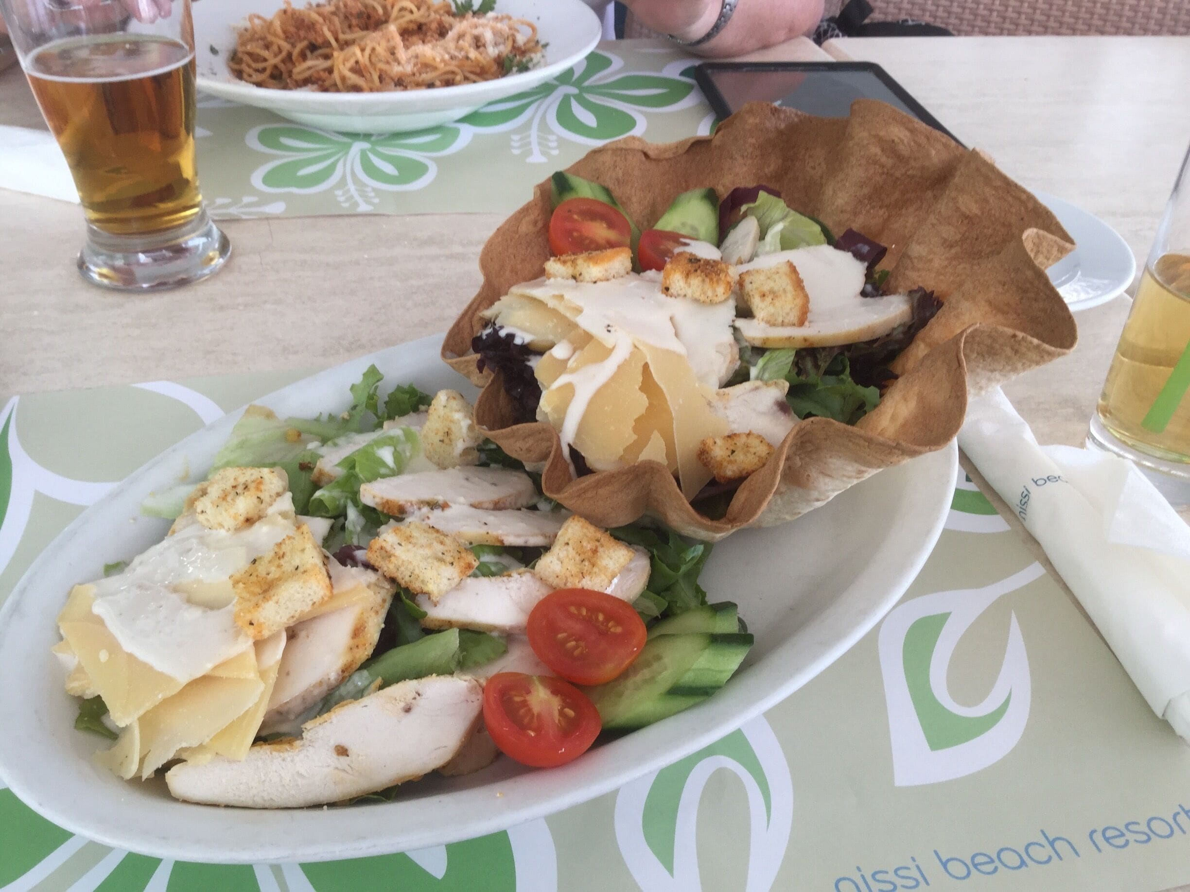 I asked for a small Caesar salad 😊