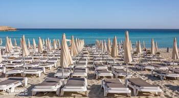 One of the less crowded beaches along the Mediterranean Coast - a rarity! Here, you may enjoy the cool blues of the #Mediterranean in relative peace & quiet!
#CyprusCallingIndia #Cyprus