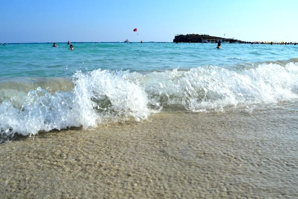 Nissi Beach in Agyia Napa is definitely the no.1 must see. The turquoise water is everything that you see in pictures on Google. It’s like you’ve landed in a desktop screen saver. This is Cyprus’s most famous beach so be prepared to share it with a handful of other tourists. #waterlust