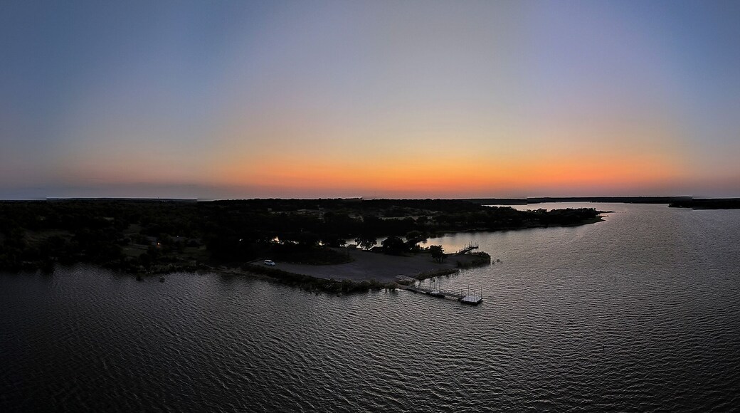 Aerial view of Lake Brownwood
