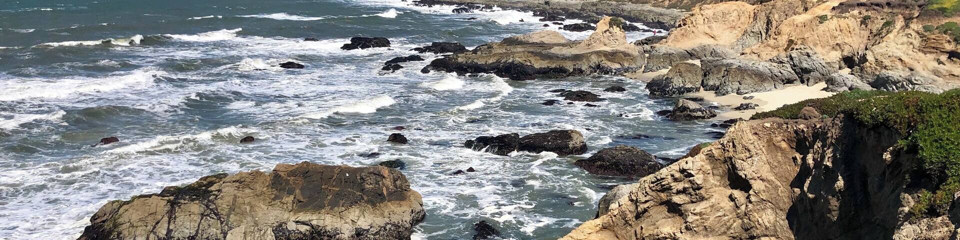 The coastline in Northern California is simply stunning.