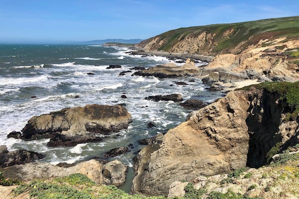 The coastline in Northern California is simply stunning.