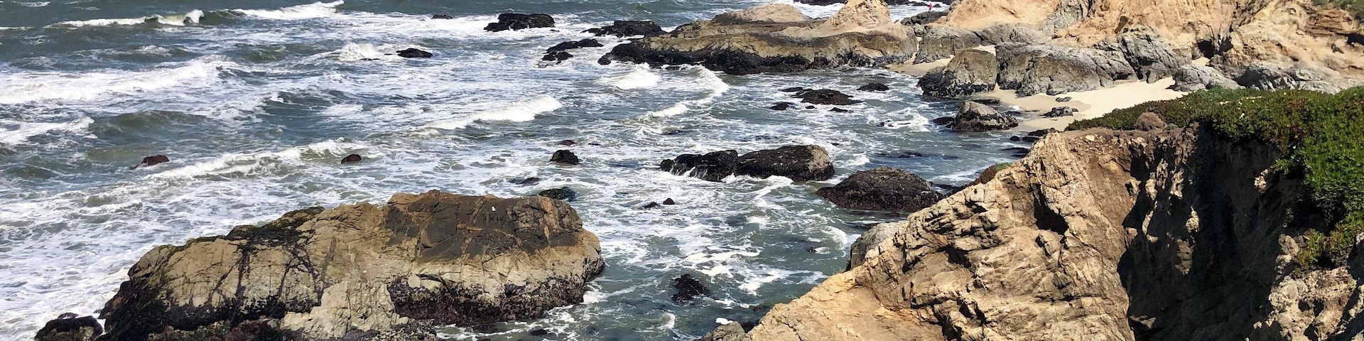 The coastline in Northern California is simply stunning.