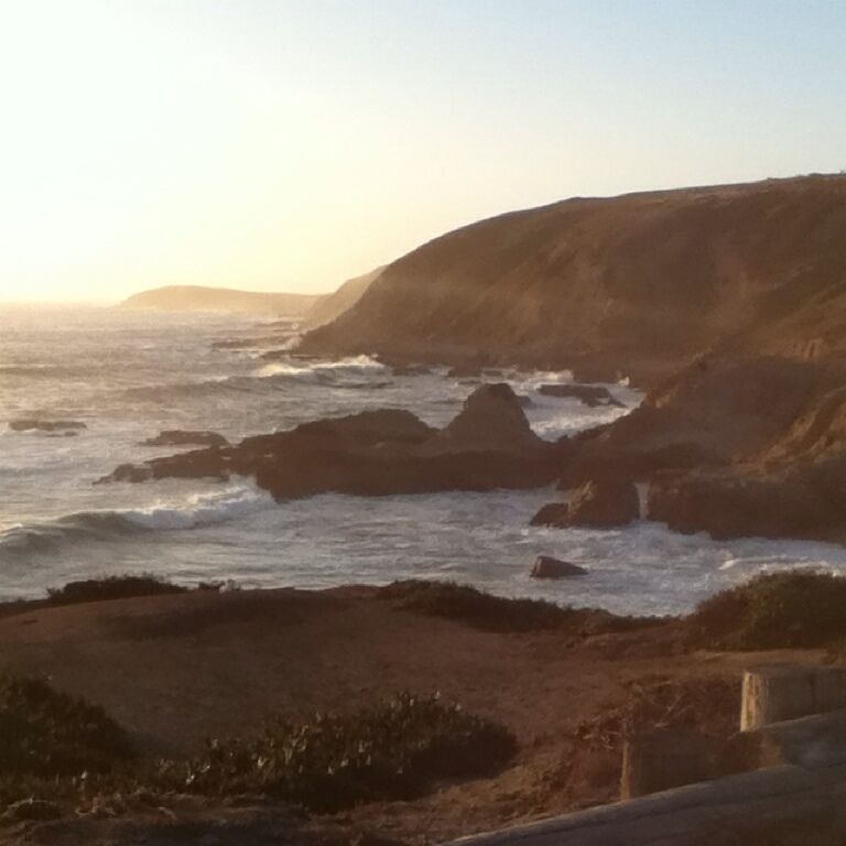 Coastline north of bodega, CA