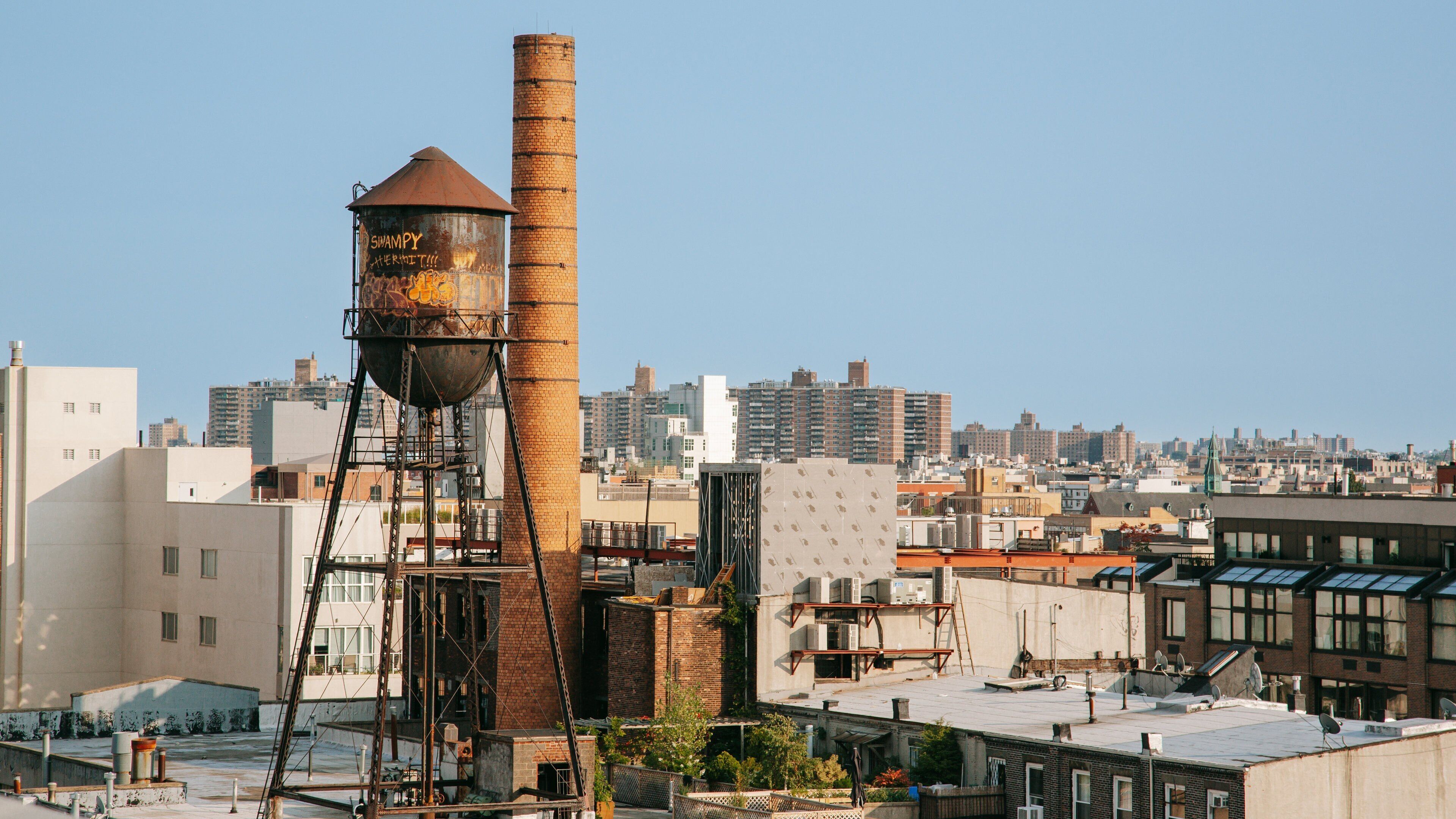 Brooklyn which includes landscape views and a city