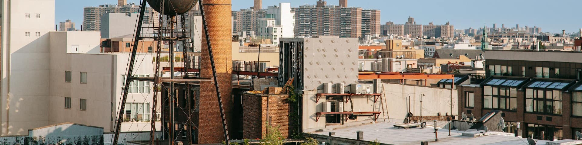 Brooklyn which includes landscape views and a city