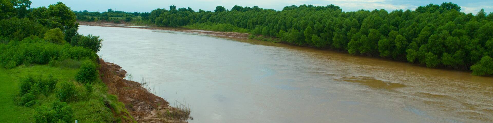 Brazos River Aerial Texas River Forest