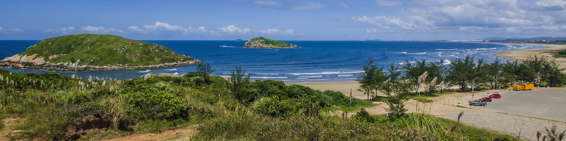 Imbituba Santa Catarina Brazil, beach coast of Vila