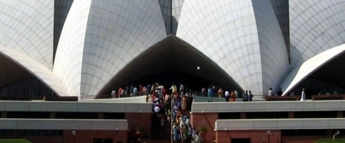 Commonly known as the Lotus Temple, the Baha'i House of Worship is a place where anybody regardless of race or religion can come to worship their own God. I happened to be there during a Hindu festival which resulted in crowds flocking to the site, but sharing the grounds with so many joyful people made the experience unforgettable!