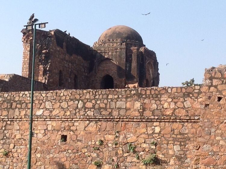 one of the oldest forts in Delhi.