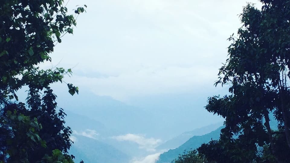 Dikchu is a small town in Sikkim but the view is spectacular # highly recommended for tourist who visit Sikkim #blue #blue photo contest