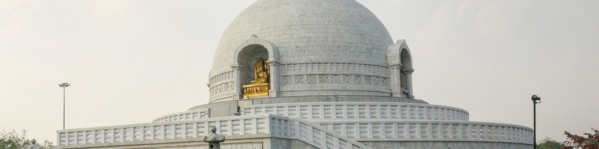 This is a peaceful location to spend alone or with your Kindle. If you are using metro, you can get down at Indraprastha metro station and then take share auto (10 rs) to Vishwa Santhi stupa.