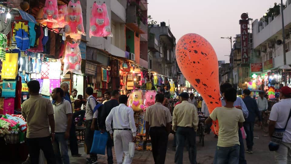 On the streets of Paharganj, anything goes. Anything.