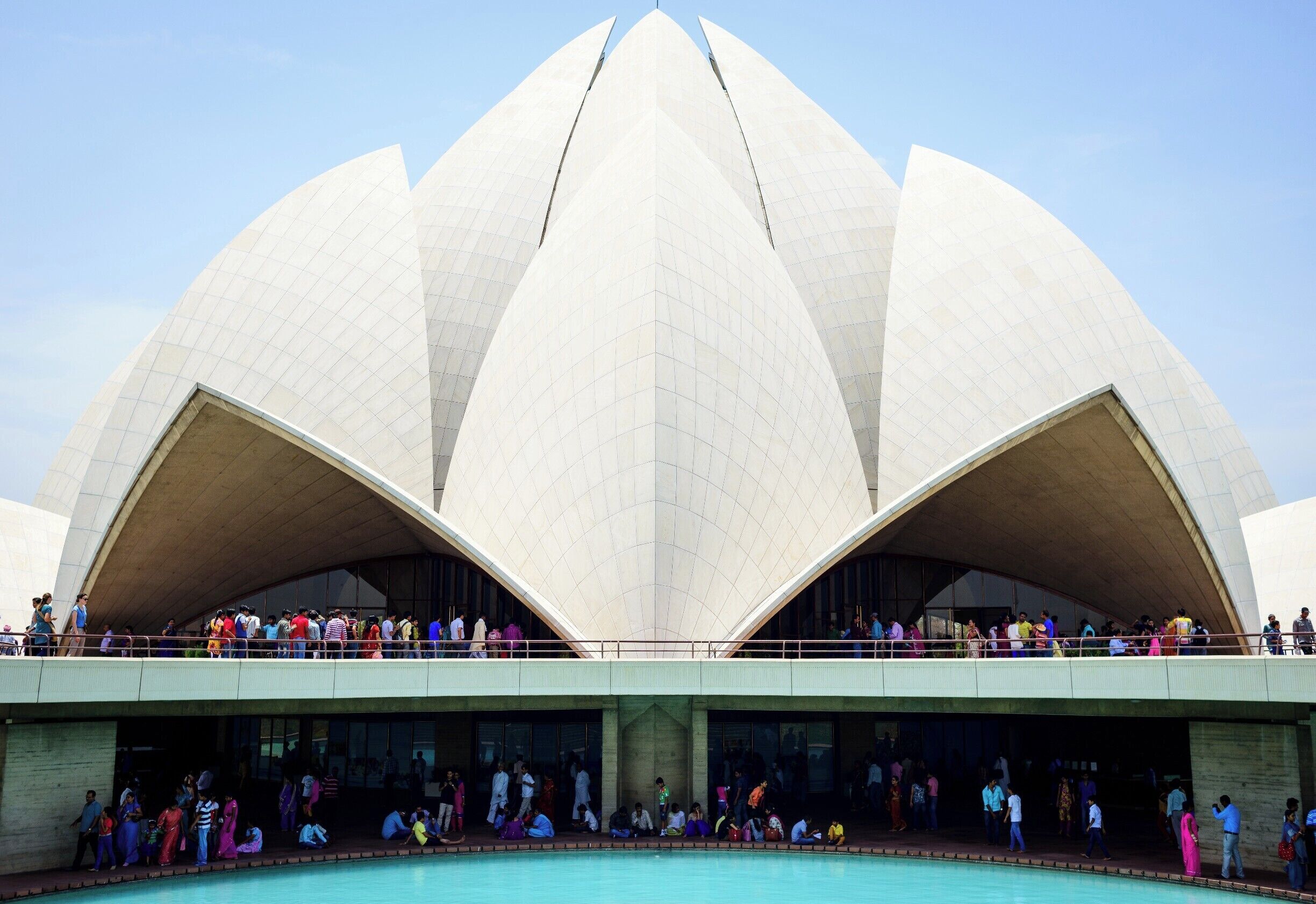 A beautiful building in Delhi.