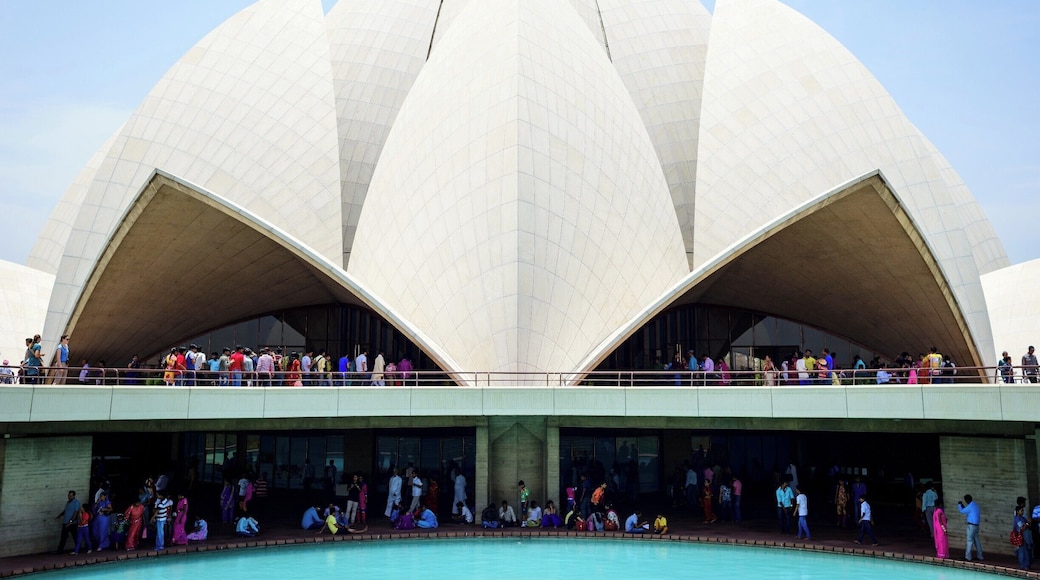 A beautiful building in Delhi.