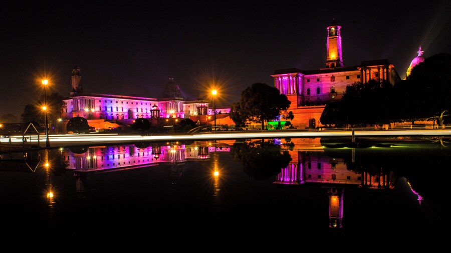 In order for the light to shine so brightly, the darkness must be present. #lifeatexpedia #OnTheRoad #lighttrail #trail #architecture #reflection