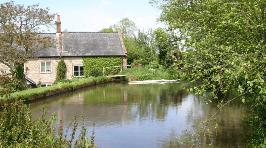 Lower Calbourne Mill This mill was still in commercial use until a few years ago, making biscuits.