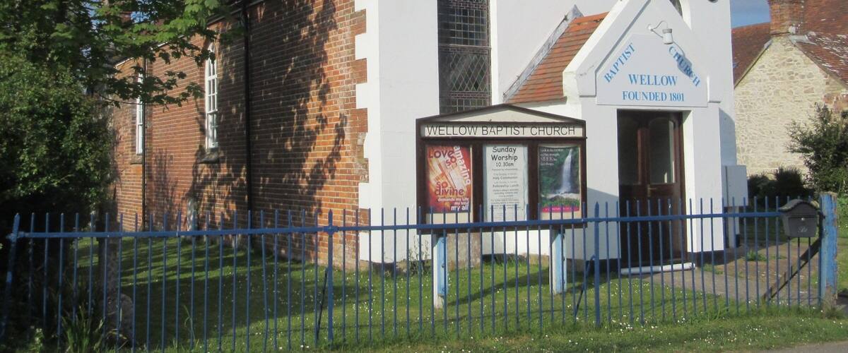 Wellow Baptist Church, Main Road (B3401), Wellow, Isle of Wight, England. It dates from 1814 and is a locally listed building.